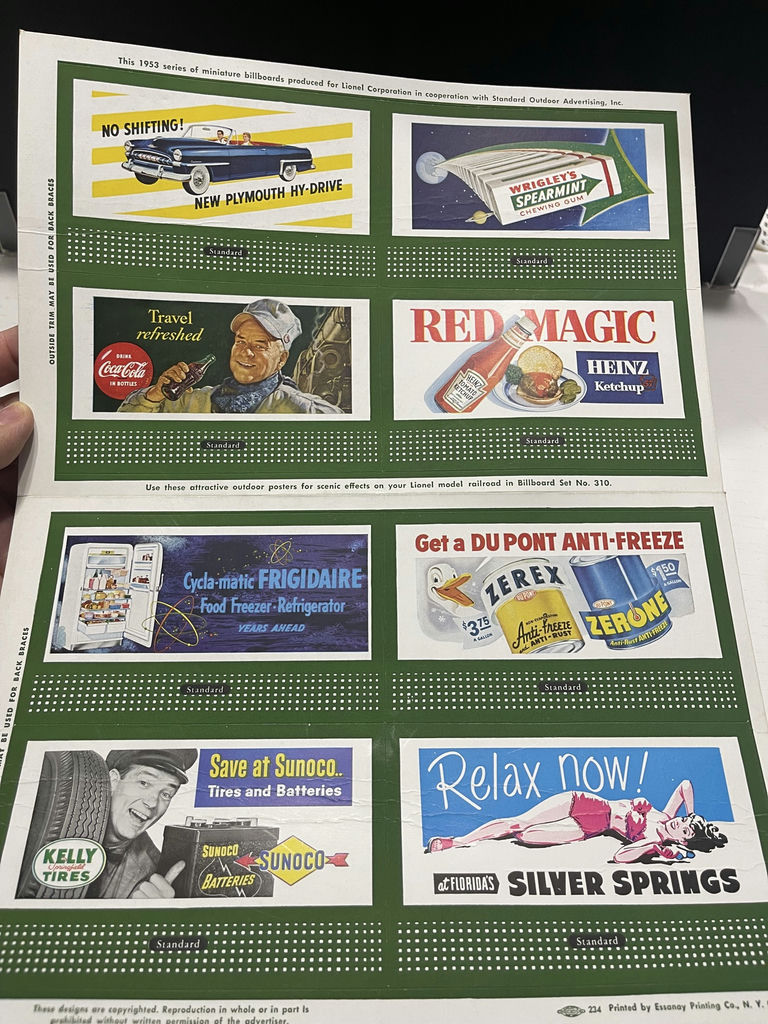 Lionel Model Train Catalogs, Billboard Sheets, and Railroad Magazine - image 4 of 11