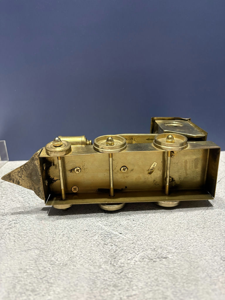 Brass Trains And Toothpick Holder - image 5 of 15