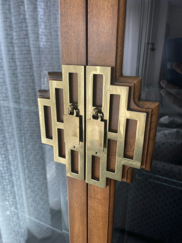 Century Asian Inspired Cabinet - image 10 of 13