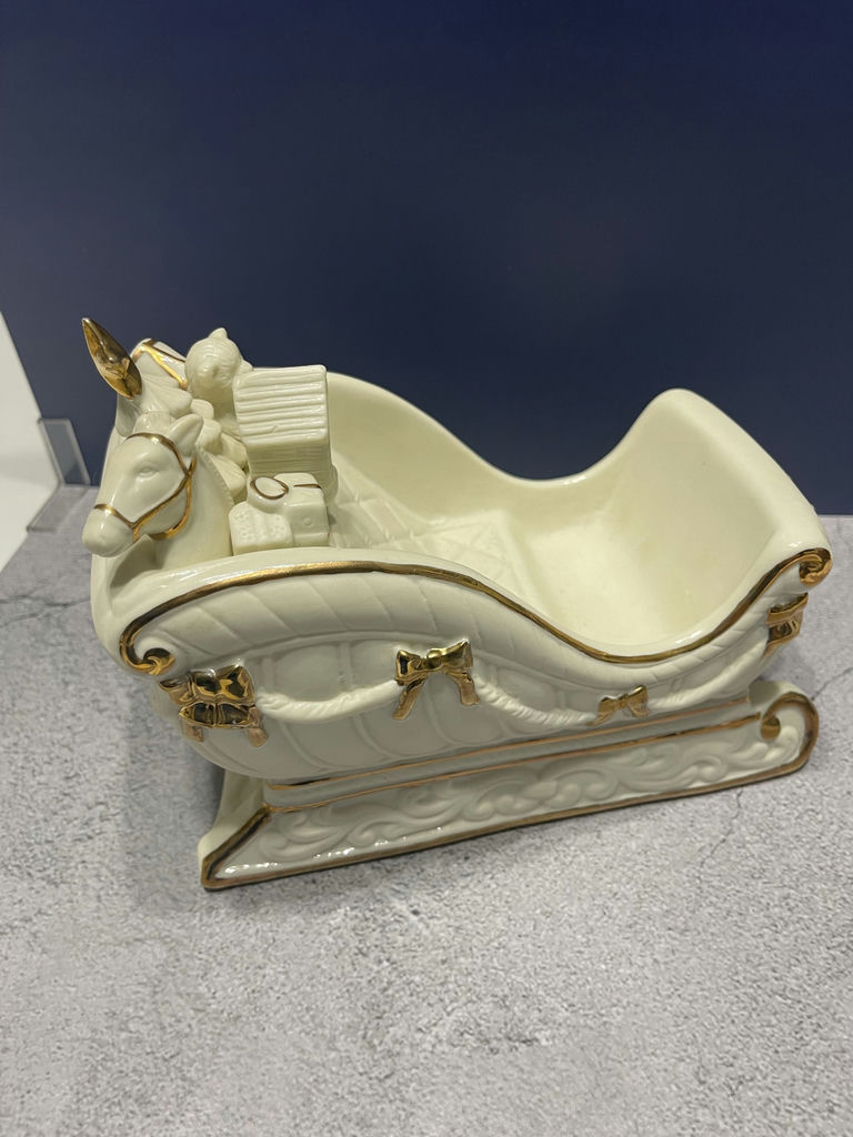 Santa Claus, Reindeer, and Sleigh Figurines - image 9 of 12