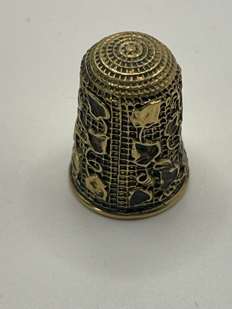 Franklin Mint Victorian Jeweled Sterling Silver Thimbles lot - image 20 of 25