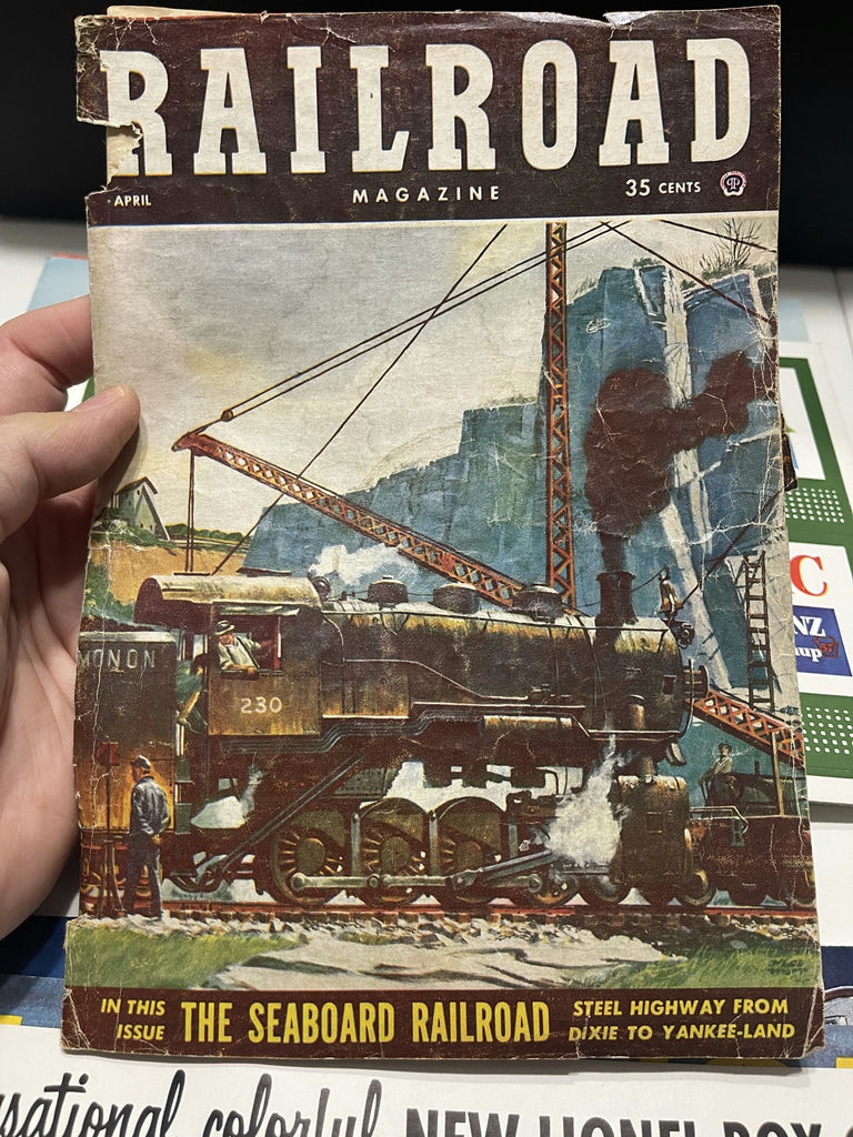 Lionel Model Train Catalogs, Billboard Sheets, and Railroad Magazine - image 5 of 11