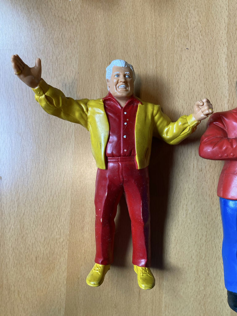 WWF Wrestlers 1980’s Vince McMahon, Referee, Freddie Blassie - image 2 of 9