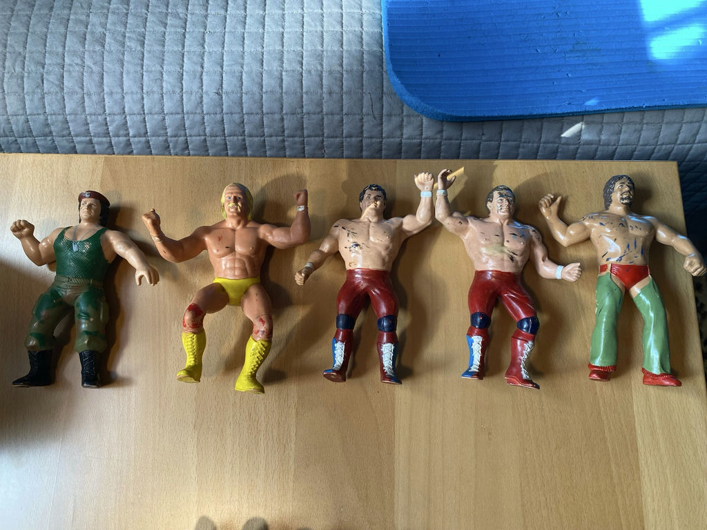 WWF Wrestlers Hulk Hogan, Corporal Kirchner And More - image 1 of 11