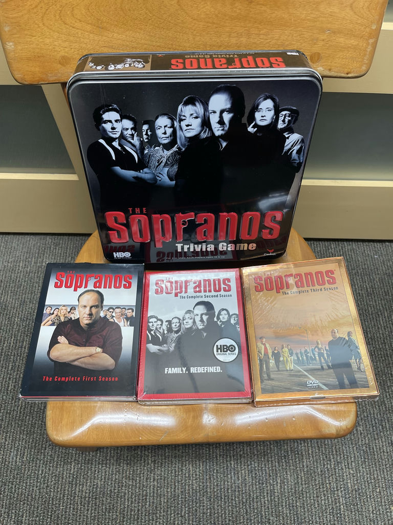 Sopranos Trivia Game And DVD’s - image 1 of 6