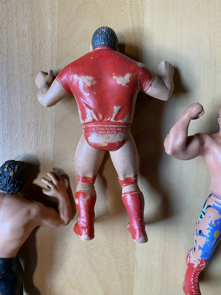 WWF Wrestlers Outback Jack, Nikolai Volkoff, Iron Sheik - image 7 of 11