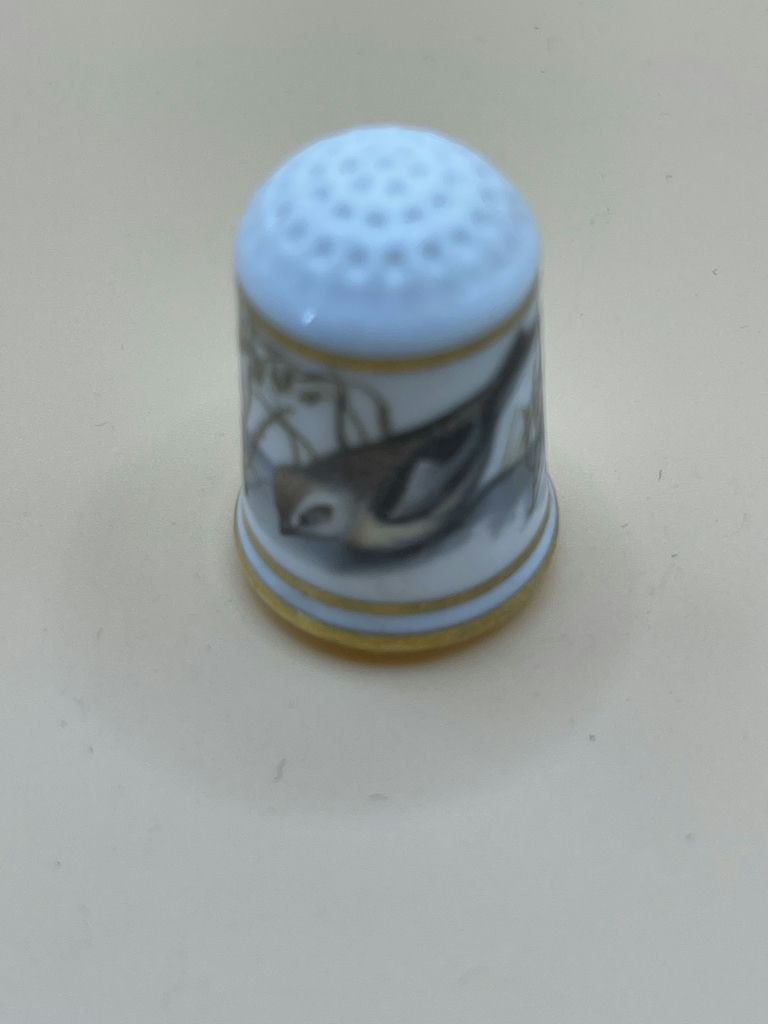 Franklin Mint 1979 Full Set Of Bird Thimbles - image 11 of 28
