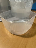 Tupperware Fresh N Cool Set of 18 Modular Containers 2, 4 & 6 Cups Black & Clear - thumbnail 5 of 5