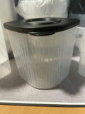 Tupperware Fresh N Cool Set of 18 Modular Containers 2, 4 & 6 Cups Black & Clear - thumbnail 4 of 5
