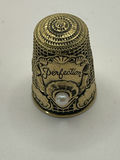 Franklin Mint Victorian Jeweled Sterling Silver Thimbles lot - thumbnail 13 of 25