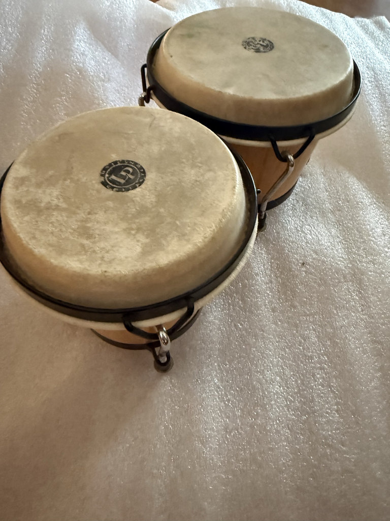 Pair of LP Bongo Drums - image 1 of 7