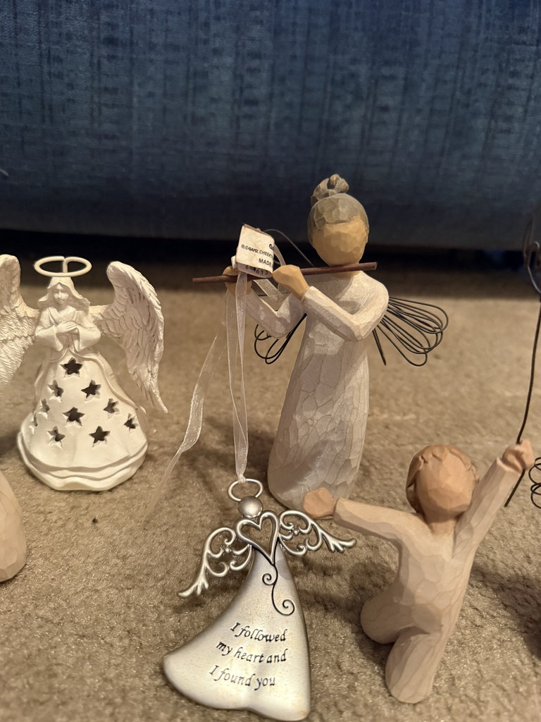 Willow Tree angel figurine and ornament set - image 3 of 5