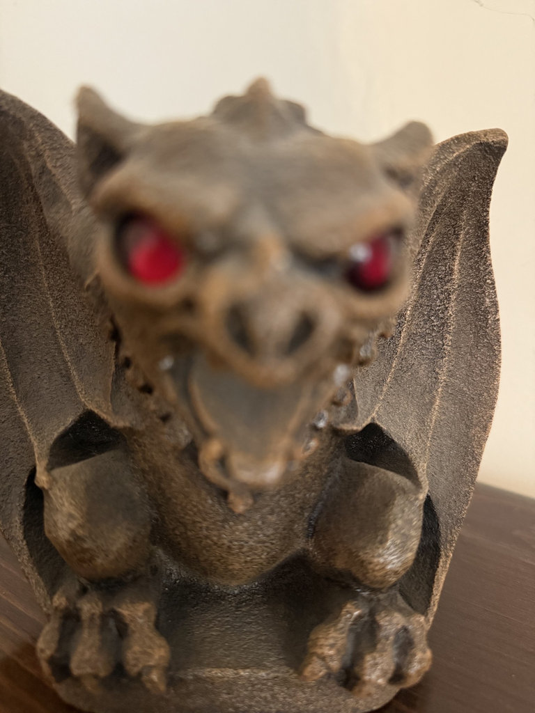Windstone Editions dragon sculpture with tealight cavity - image 4 of 16