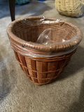 Assorted woven wicker baskets and containers - thumbnail 10 of 21