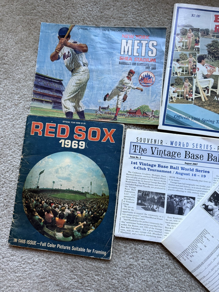 Vintage Baseball Programs and Memorabilia - image 2 of 4