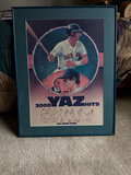Framed Red Sox baseball poster with autographs - thumbnail 1 of 4