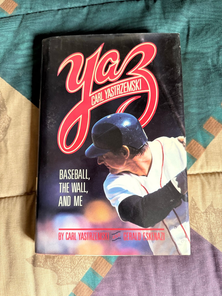 Yaz - Vintage baseball book with player imagery - image 1 of 5