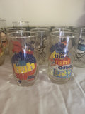 Sixteen vintage glass beer mugs with animal designs and Bud Light branding - thumbnail 4 of 9