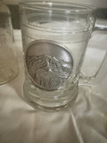 Assorted etched glass drinkingware - thumbnail 6 of 9