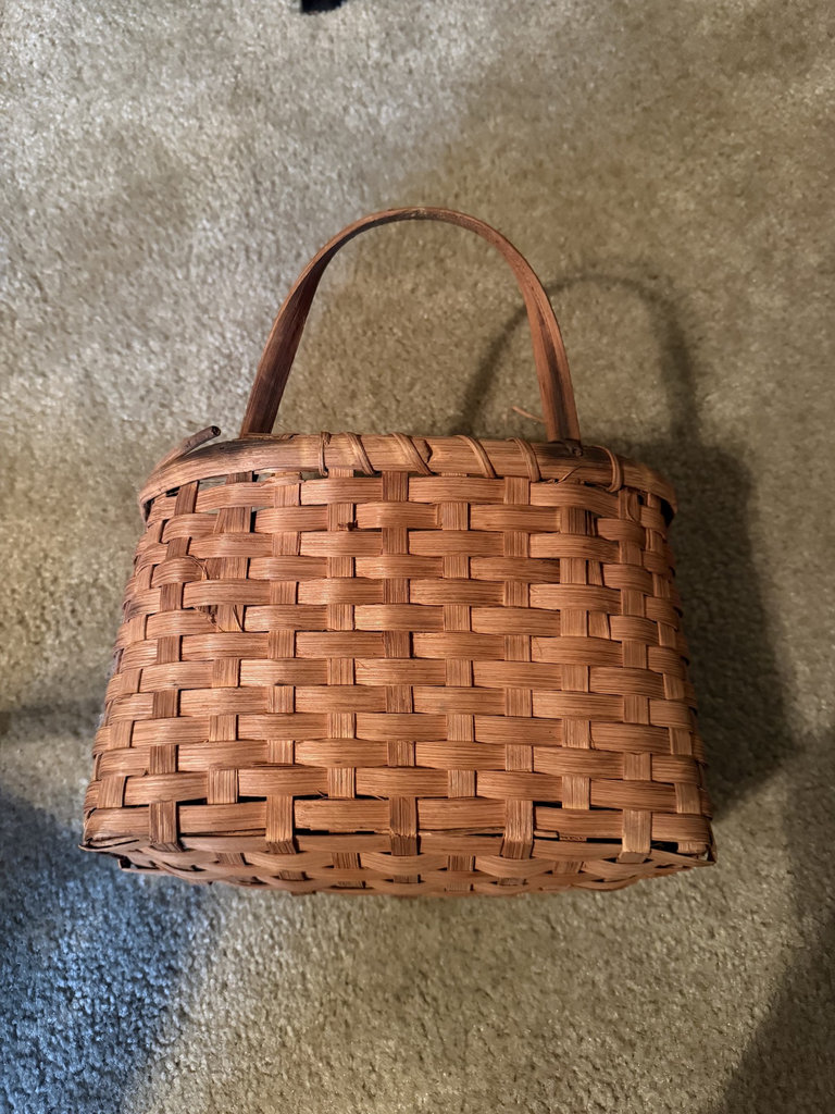 Assorted woven wicker baskets and containers - image 5 of 21
