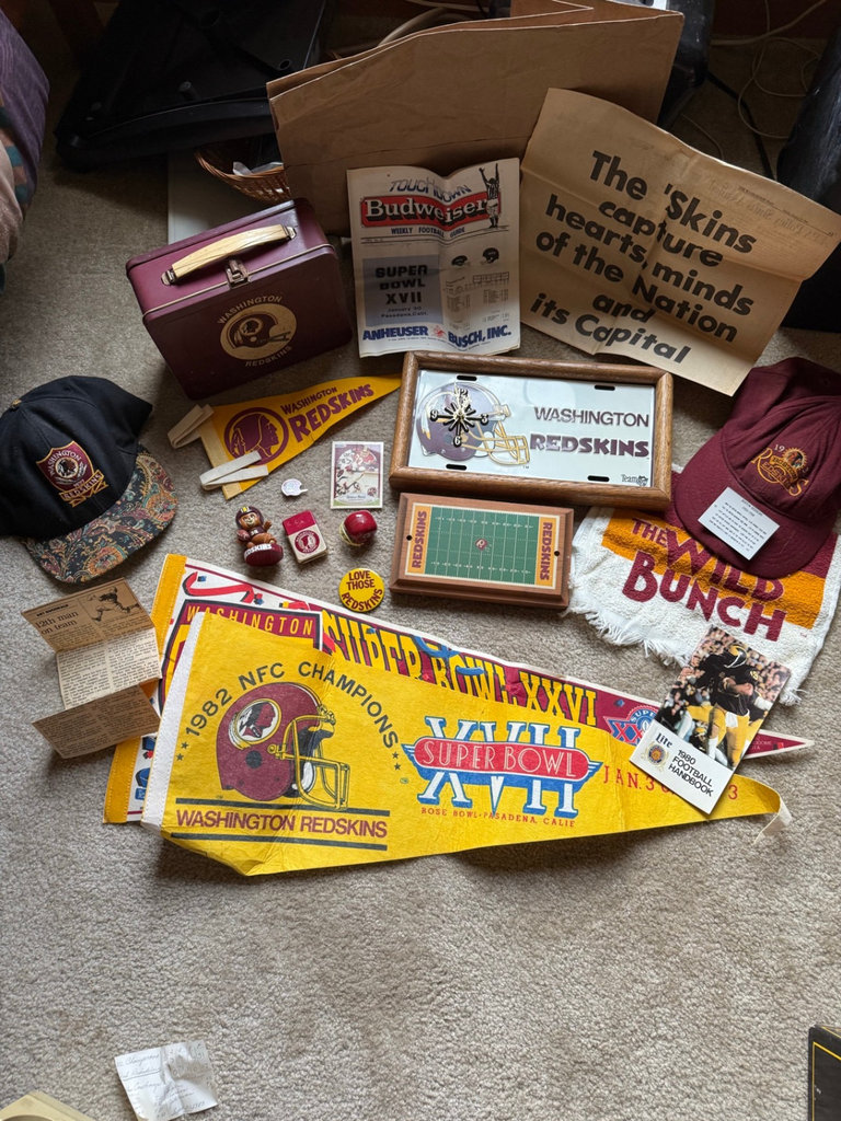 Washington Redskins NFL Memorabilia Collection - image 1 of 10