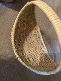 Assorted woven wicker baskets and containers - thumbnail 17 of 21