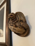 Windstone Editions dragon sculpture with tealight cavity - thumbnail 10 of 16