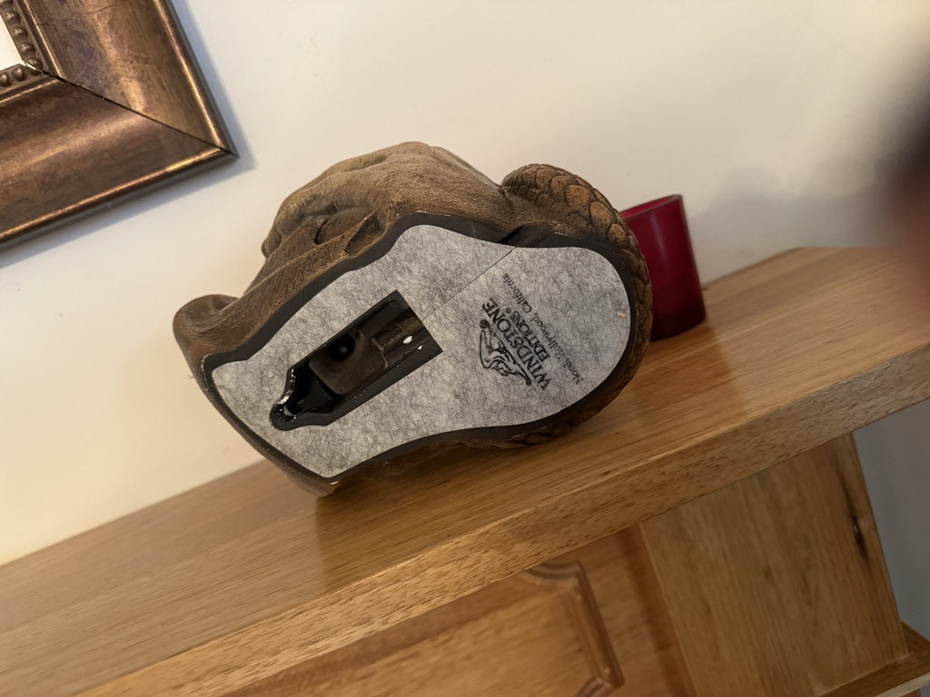 Windstone Editions dragon sculpture with tealight cavity - image 14 of 16