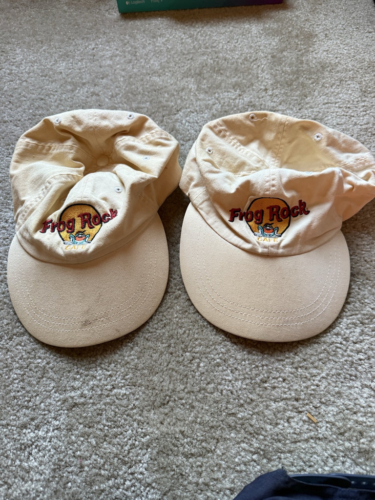 Six baseball caps with racing logos and cartoon graphics - image 3 of 5