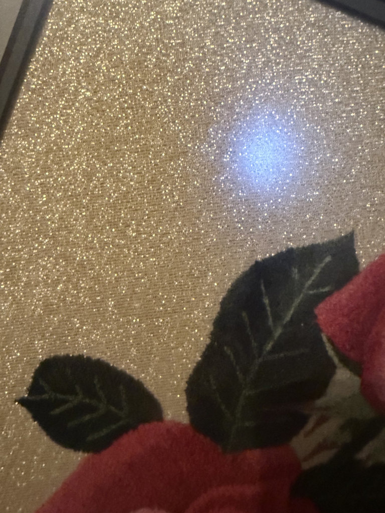 Framed Red Rose Artwork - image 9 of 12