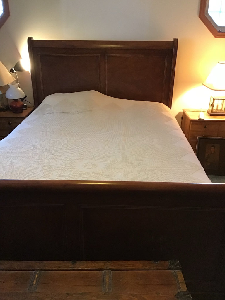 Antique Double Sleigh Bed  - image 1 of 2