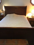 Antique Double Sleigh Bed - thumbnail 1 of 2