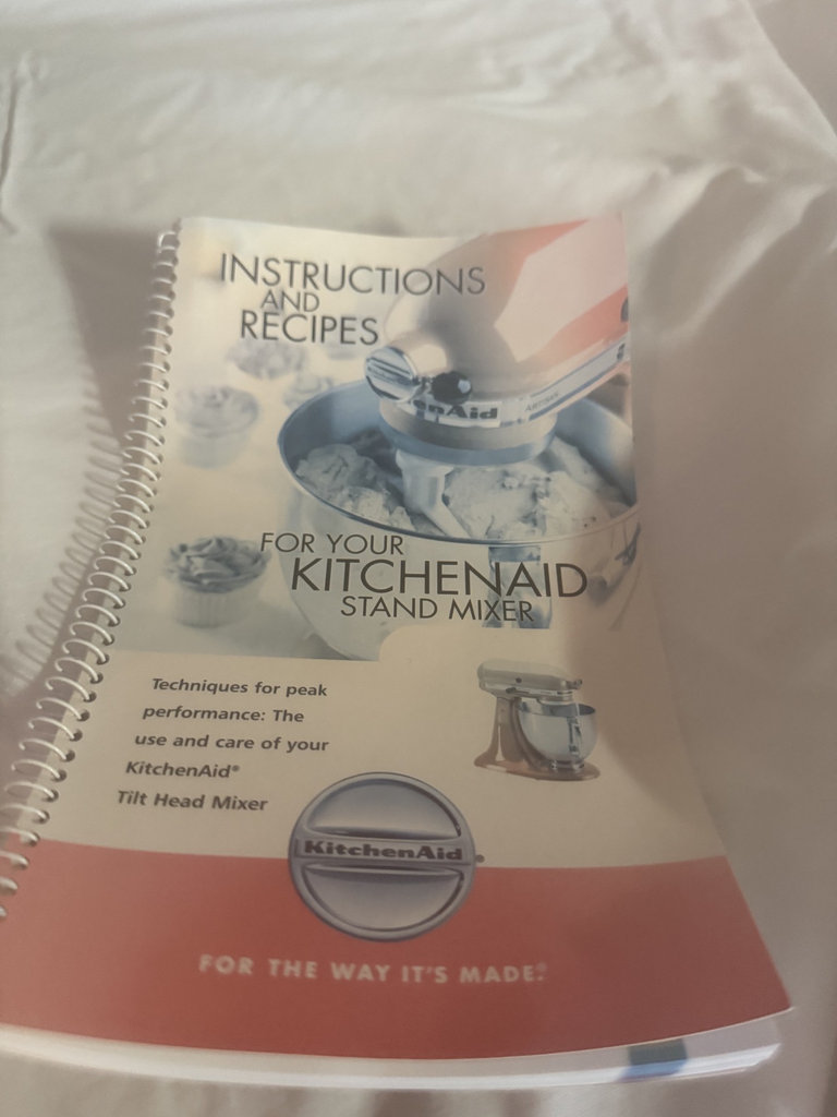 KitchenAid Stand Mixer with Attachments and Manual - image 3 of 5