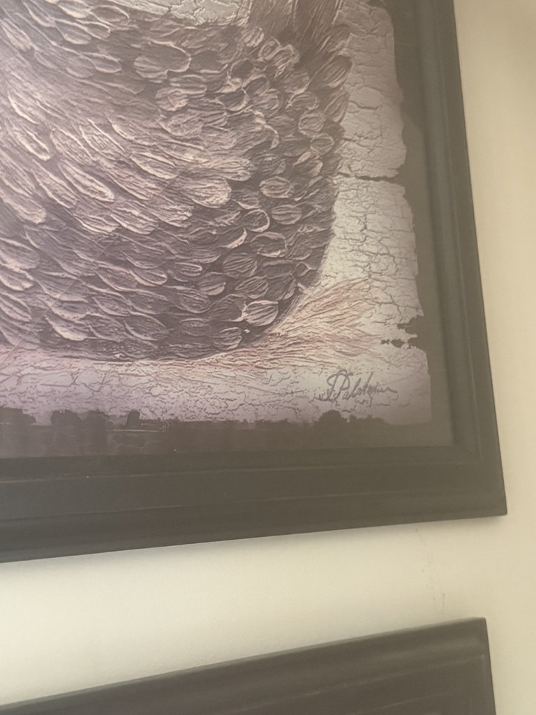 Two framed rooster prints - image 3 of 5