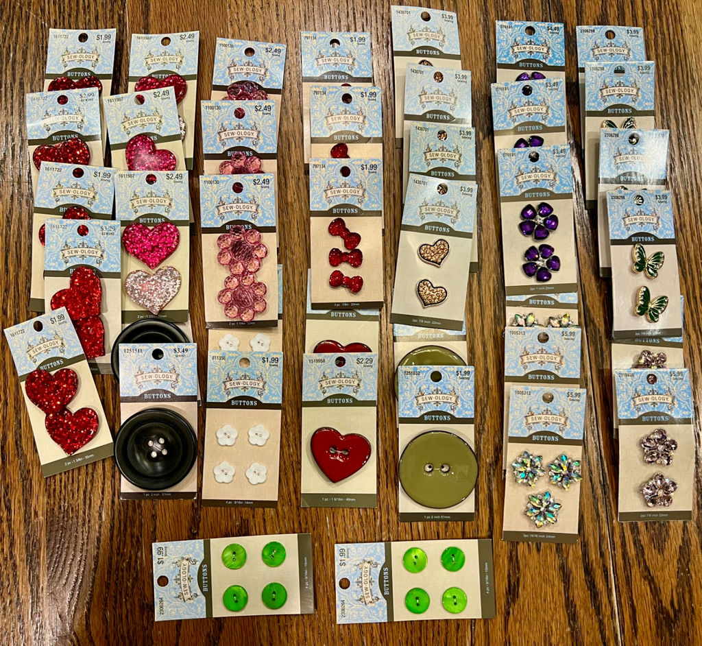 Lot of Buttons, Charms, Zippers, & Misc. - image 9 of 12