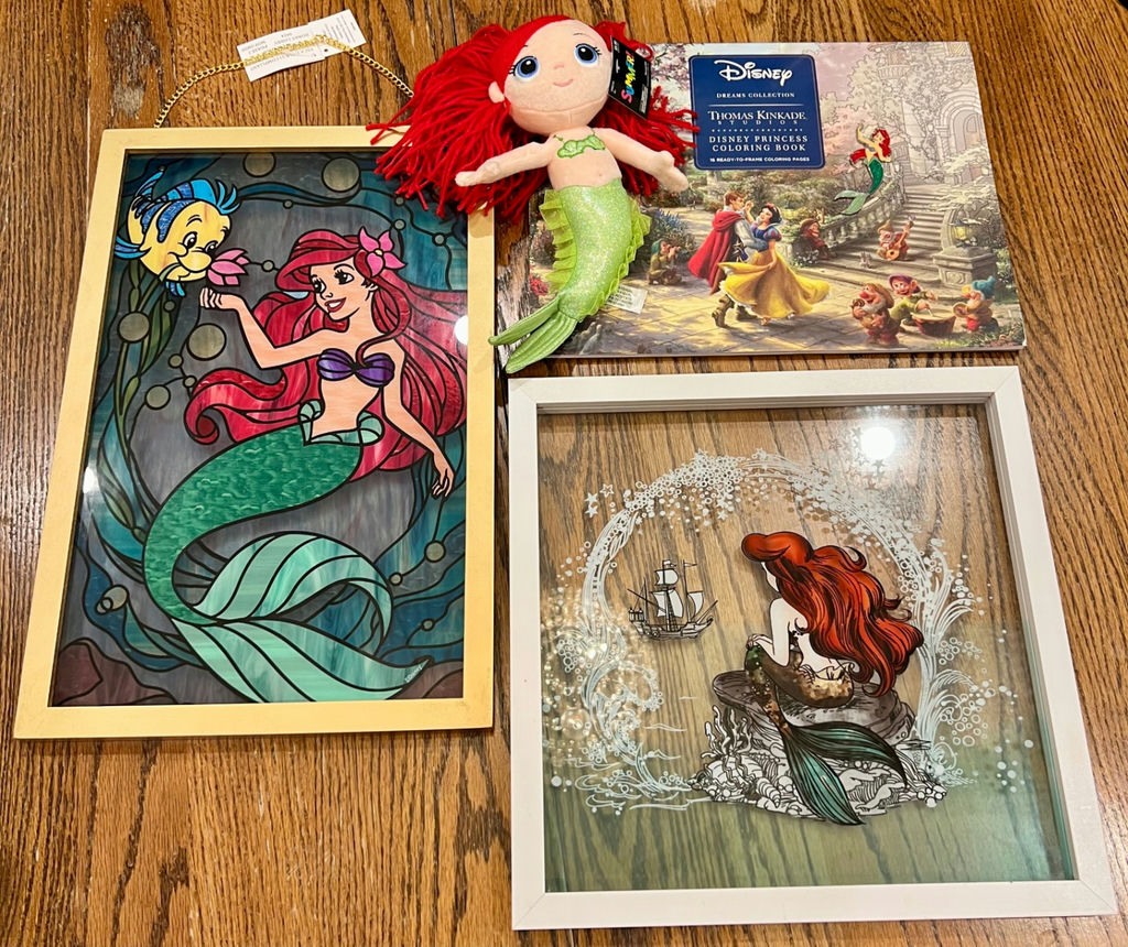 Mermaid & Princess Themed Lot - image 1 of 3