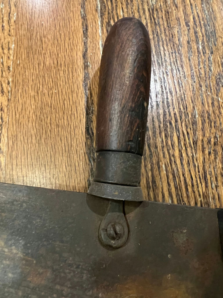 Vintage Warranted Superior Hand Saw - image 5 of 7