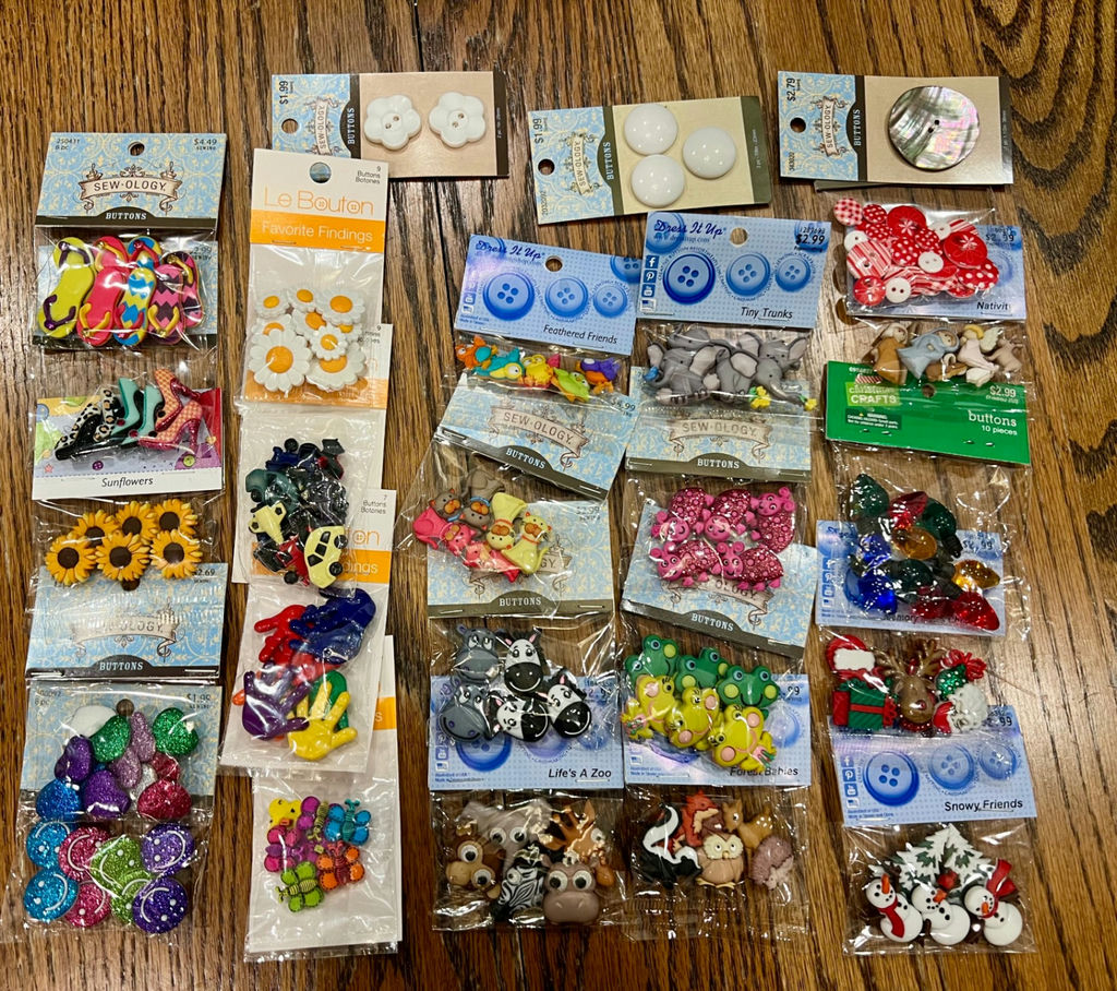 Lot of Buttons, Charms, Zippers, & Misc. - image 11 of 12