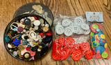 Lot of Buttons, Charms, Zippers, & Misc. - thumbnail 12 of 12