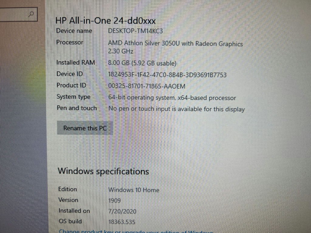 HP All-in-One Desktop Computer - image 6 of 6