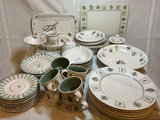 Pfaltzgraff Naturewood Pattern Dinnerware Set with Serving Pieces and table linens - thumbnail 2 of 9