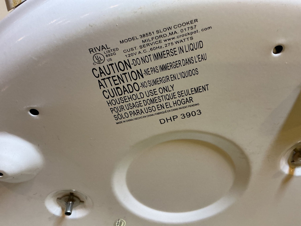Rival Crock-Pot Slow Cooker with Glass Lid - image 3 of 3