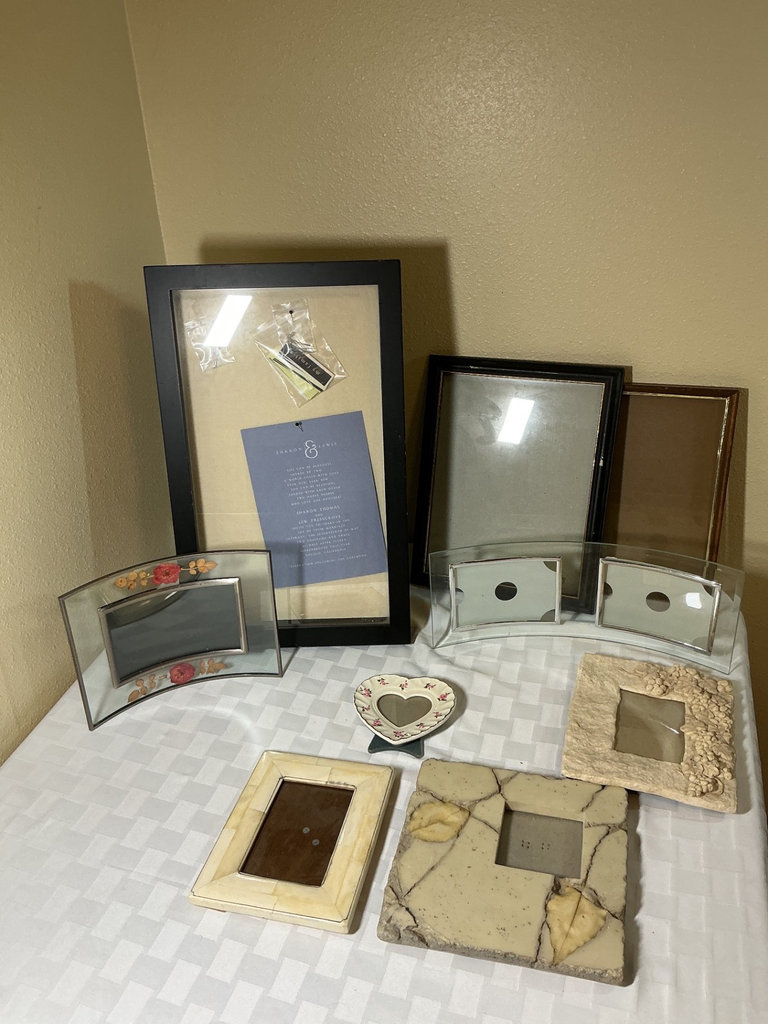 Assorted Picture Frames  - image 1 of 6