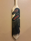 Northwest Coast Indigenous Raven Paddle Wall Sculpture - thumbnail 2 of 5