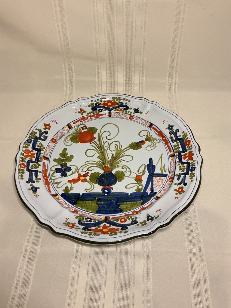 Italian hand-painted ceramic platers. - image 3 of 5