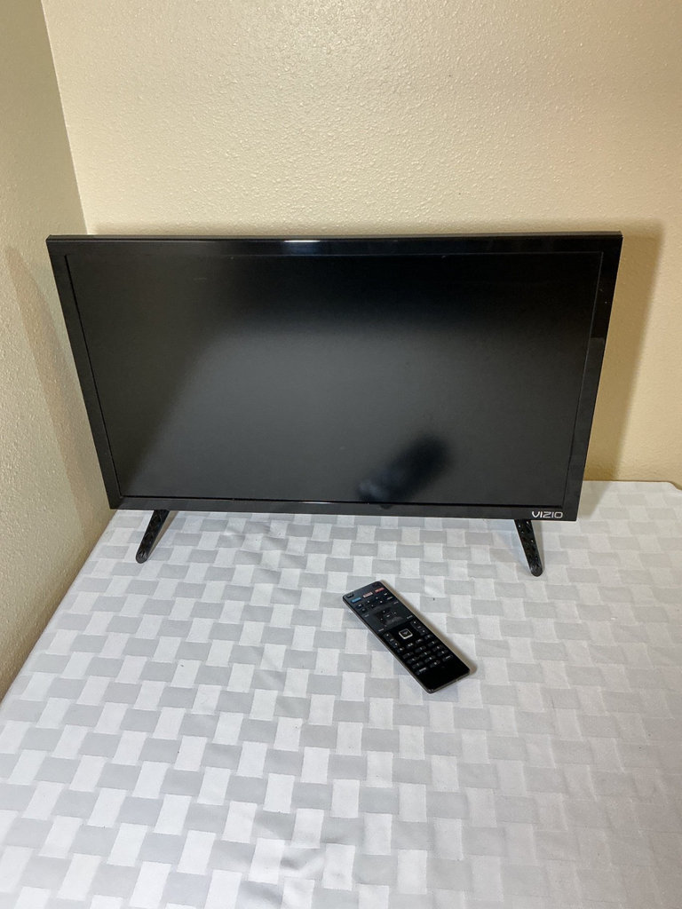 24 inch Vizio TV with Roku and DVD collection - image 2 of 5