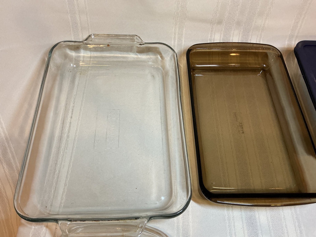 Glass bakeware and containers set, Corningware, Pyrex - image 6 of 8