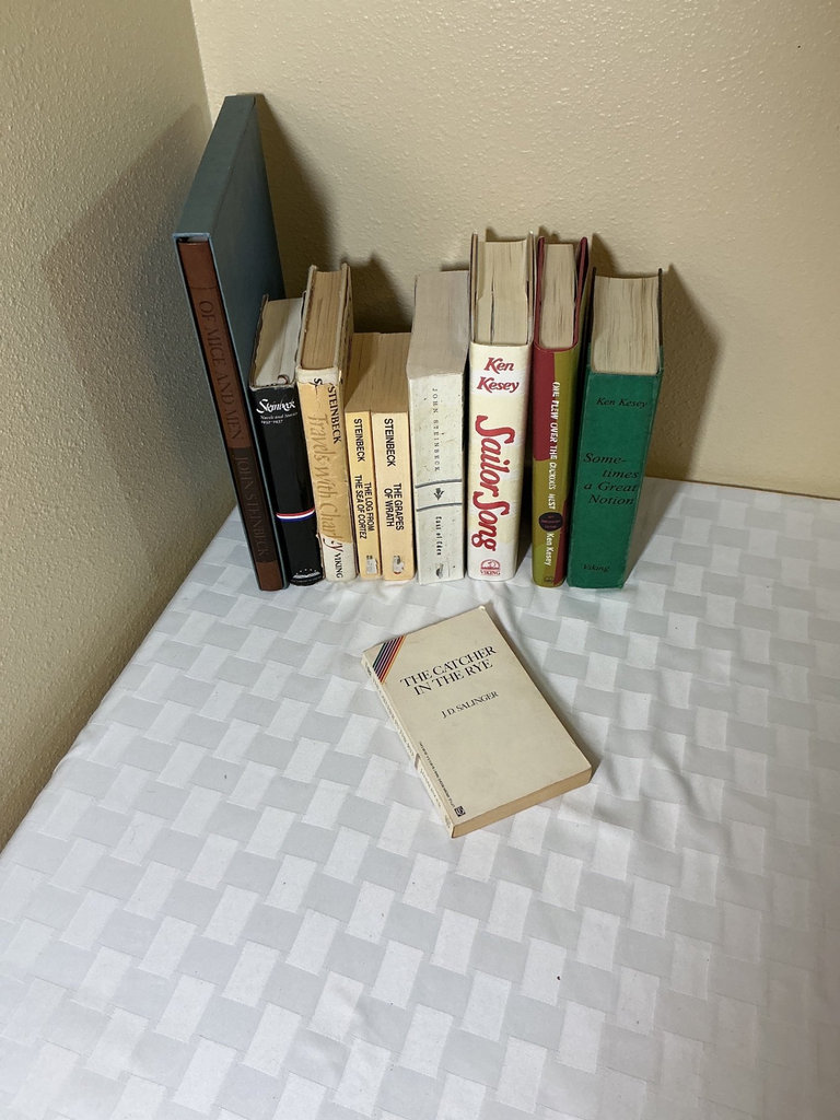 Collection of classic novels (Steinbeck, Kesey, Salinger) - image 1 of 4
