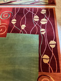 Multicolor wool area rug, matching runner, Nourison - thumbnail 7 of 11