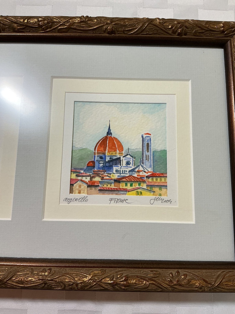 Framed print map of Venice and Original Artwork of Venice - image 11 of 12